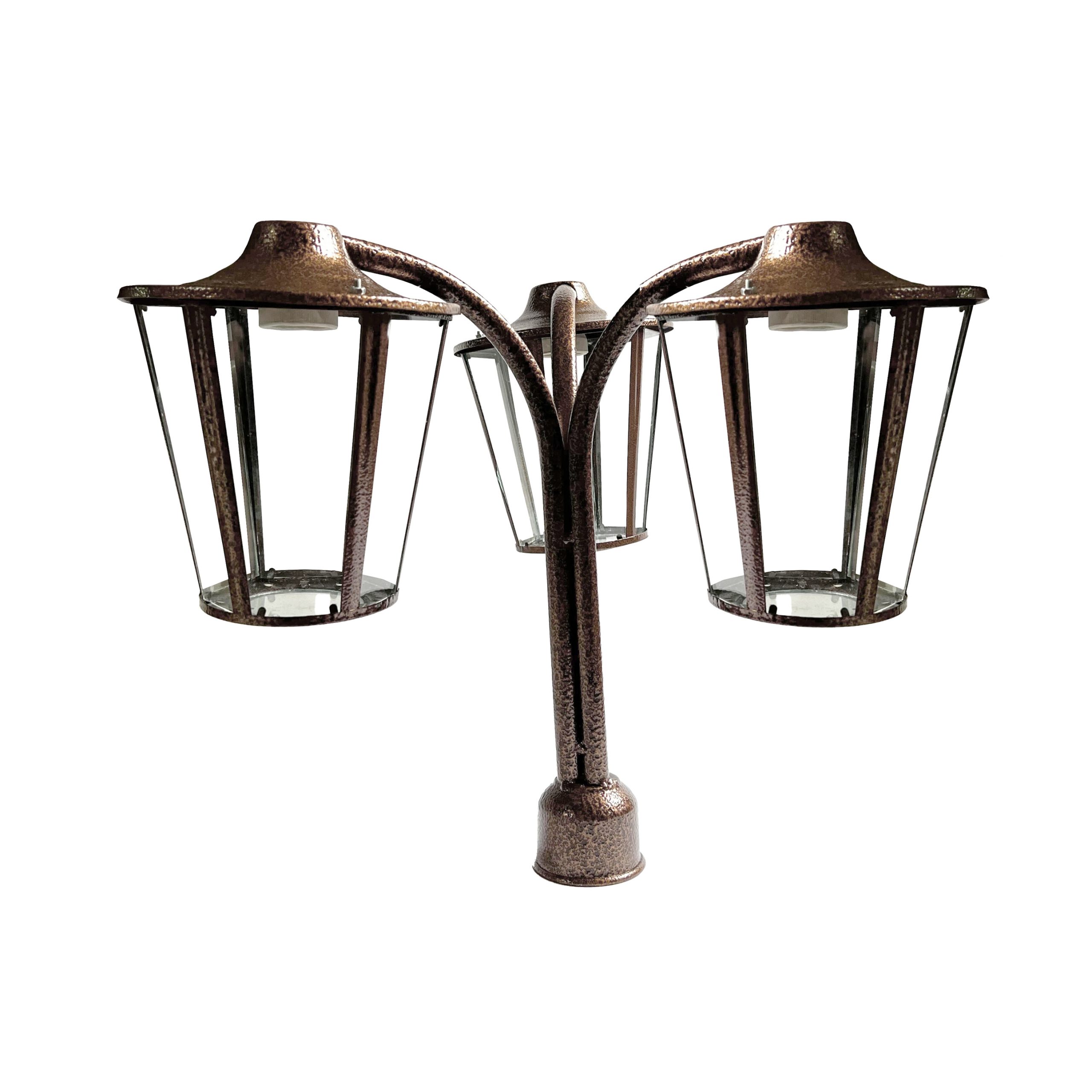 Triple Head Post Light P-3JH - Dakolight