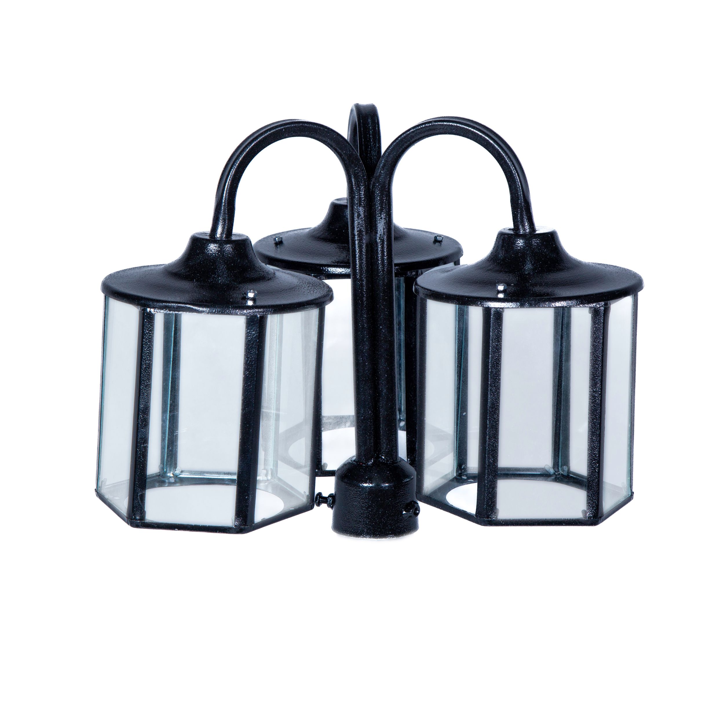 Triple Head Post Light P-3SB - Dakolight